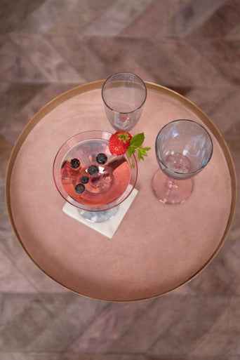 Aurora Set Of 4 Multicolour Cocktail Glasses