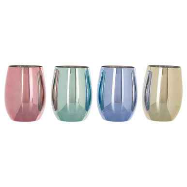 Mimo Set Of 4 Assorted Colours Tumblers