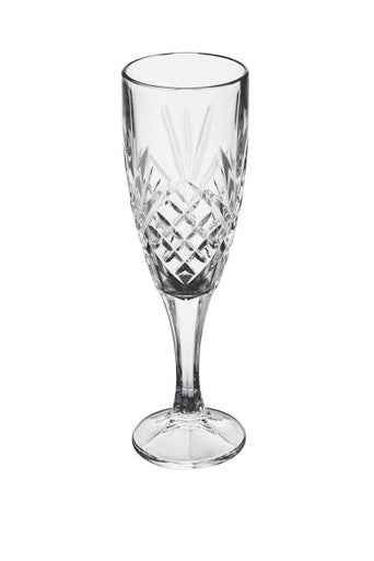 Beaufort Set Of 4 Crystal  Champagne Glasses