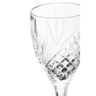 Beaufort Crystal Wine Glasses Set Of Four