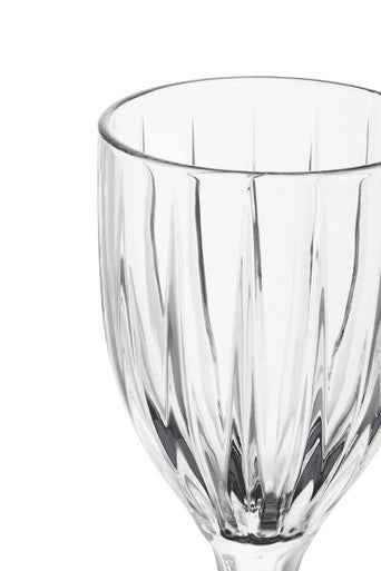 Beaufort Set Of 4 Crystal  Wine Glasses