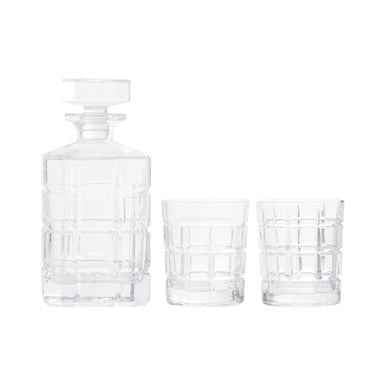 Auclair Decanter With Two Tumblers