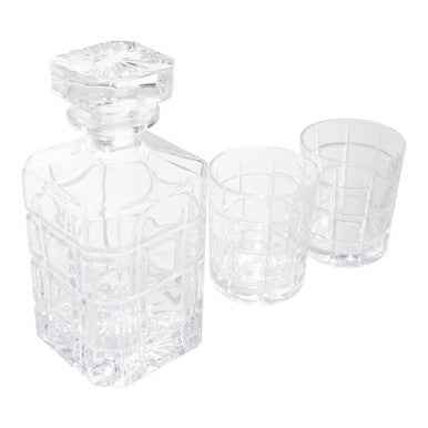 Auclair Decanter With Two Tumblers