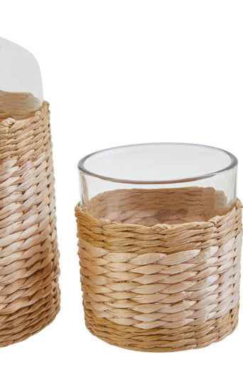 Juno Glass And Decanter Three Piece Set