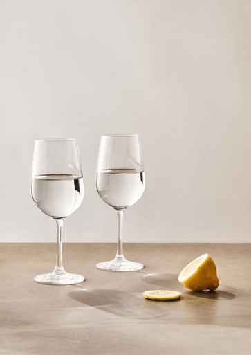 Ada Set Of 4 Crystal Wine Glasses