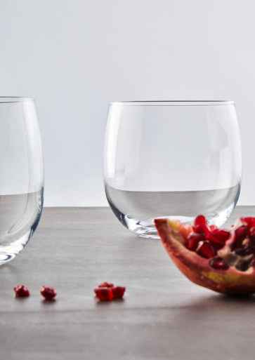 Ada Set Of 4 Crystal Small Tumblers