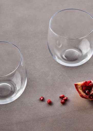 Ada Set Of 4 Crystal Small Tumblers