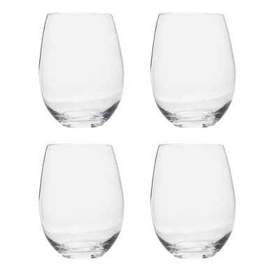 Ada Set Of 4 Crystal Tumblers