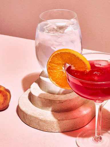 Ada Set Of 4 Crystal Tumblers