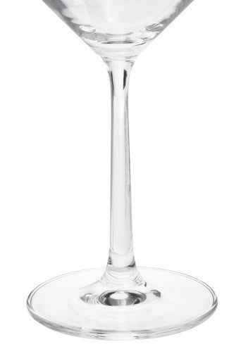 Ada Set Of 2 Crystal Burgundy Glasses