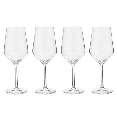 Ada Set Of 4 Crystal Wine Glasses