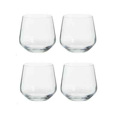 Ada Set Of 4 Crystal Large Tumblers