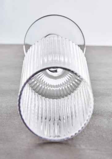 Eldon Set Of Four Ribbed Champagne Glasses