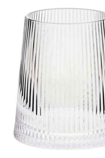 Eldon Set Of Four Ribbed Glass Tumblers