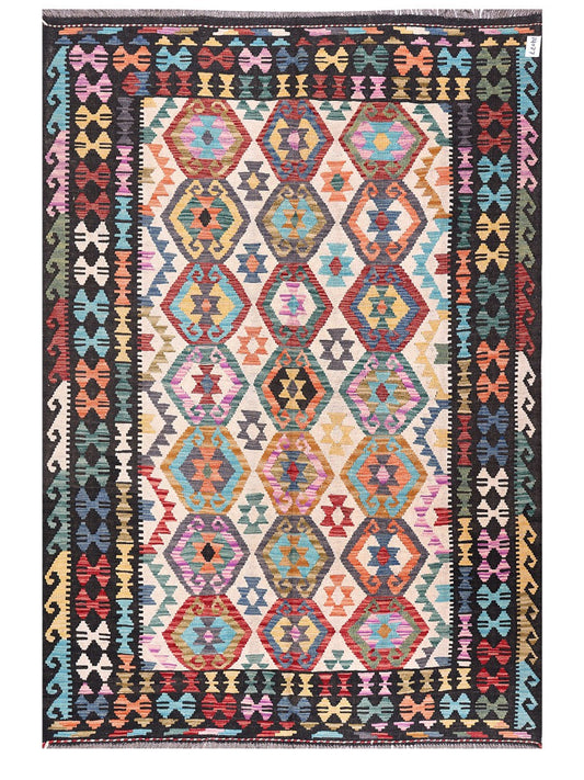 Maimana Afghanistan Kilim Rug - 239 x166 cm