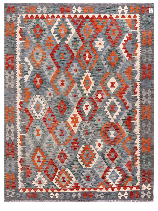 Maimana Afghanistan Kilim Rug - 249 x192 cm