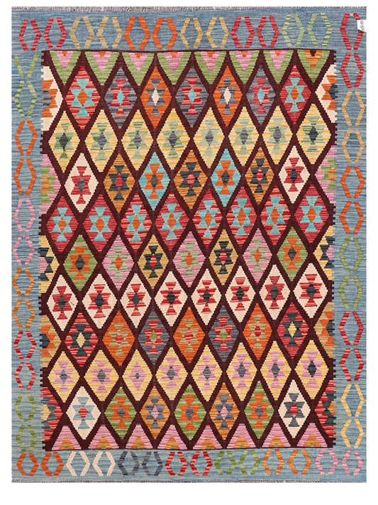 Maimana Afghanistan Kilim Rug - 239 x183 cm