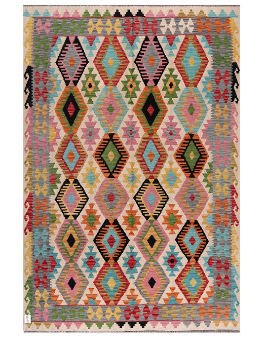 Maimana Afghanistan Kilim Rug - 249 x169 cm
