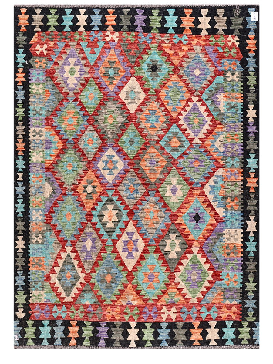 Maimana Afghanistan Kilim Rug - 238 x175 cm