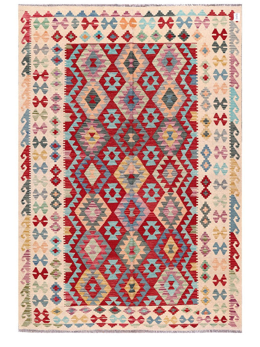 Maimana Afghanistan Kilim Rug - 246 x171 cm