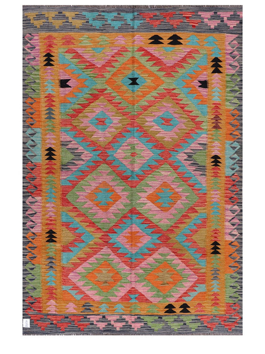 Maimana Afghanistan Kilim Rug - 245 x167 cm