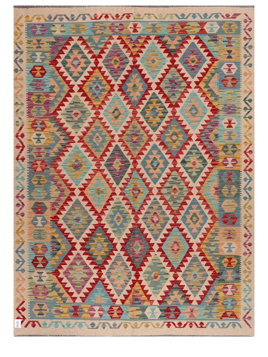 Maimana Afghanistan Kilim Rug - 245 x182 cm