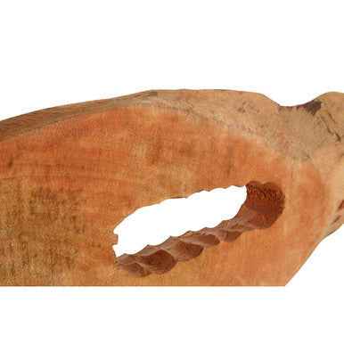 Fidel Natual Mango Wood Slice Sculpture