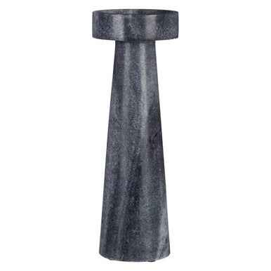 Kira Large Grey Marble Candle Holder