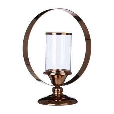 Kensington Townhouse Small Metal Candle Holder
