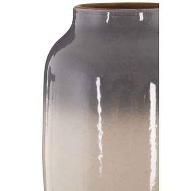 Domo Grey Earthenware Vase