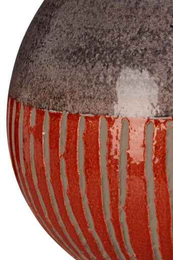 Nova Orange Earthenware Vase