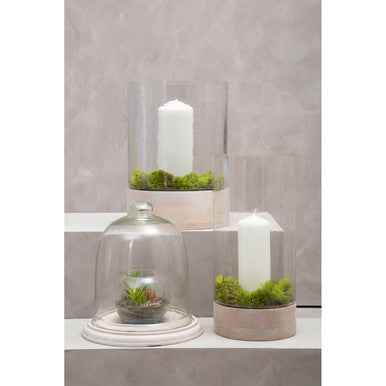 Jain Hurricane Hammered Small Candle Holder