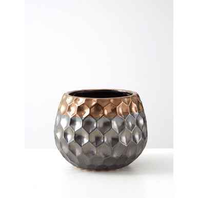 Galaxy Large Metallic Planter