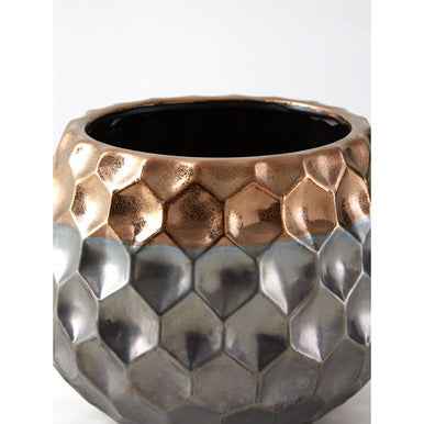 Galaxy Large Metallic Planter