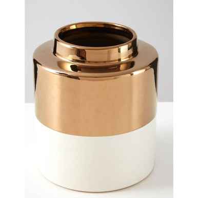 Stellar Small Metallic Vase