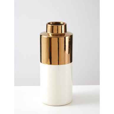 Stellar Large Metallic Vase