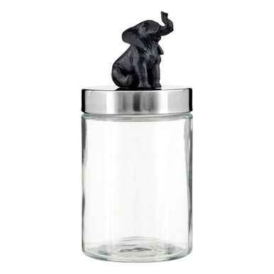 Boho Elephant Jar