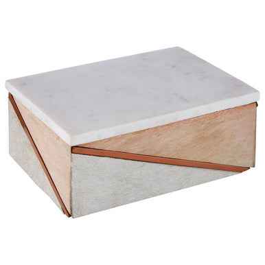 Bowerbird Cowhide Large Trinket Box