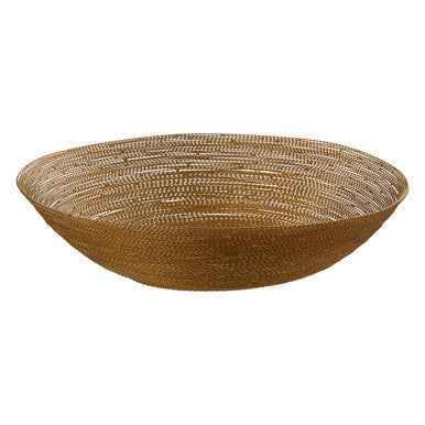 Hege Brass Wire Gold Finish Decorative Bowl