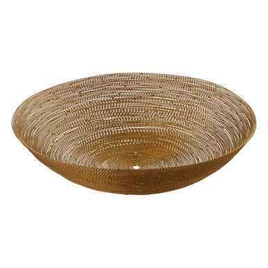 Hege Brass Wire Gold Finish Decorative Bowl