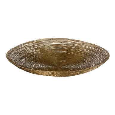 Hege Brass Twisted Wire Decorative Plate