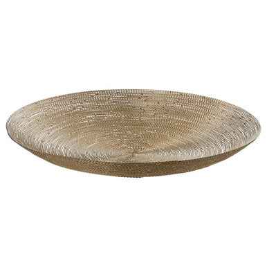 Hege Nickel Twisted Wire Decorative Plate
