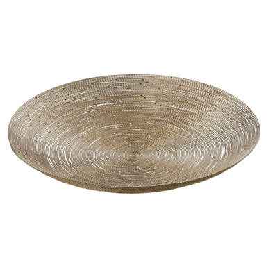 Hege Nickel Twisted Wire Decorative Plate