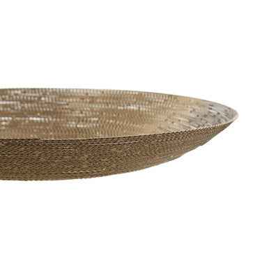 Hege Nickel Twisted Wire Decorative Plate