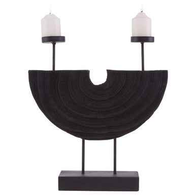 Lacuna Two Candle Holder
