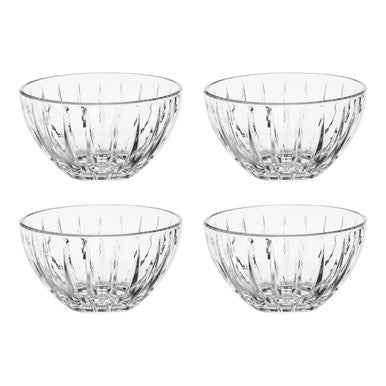 Beaufort Set Of 4 Crystal Small Bowls