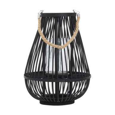 Lentigo Small Black Bamboo Lantern