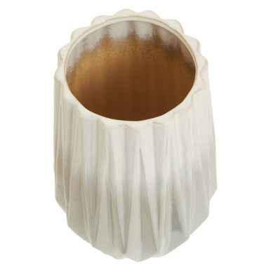 Azul Small Grey and White Ceramic Vase