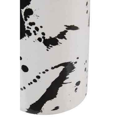 Sorrell Small Black And White Ceramic Vase
