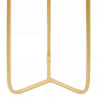 Avento Large Gold Finish Floor Planter